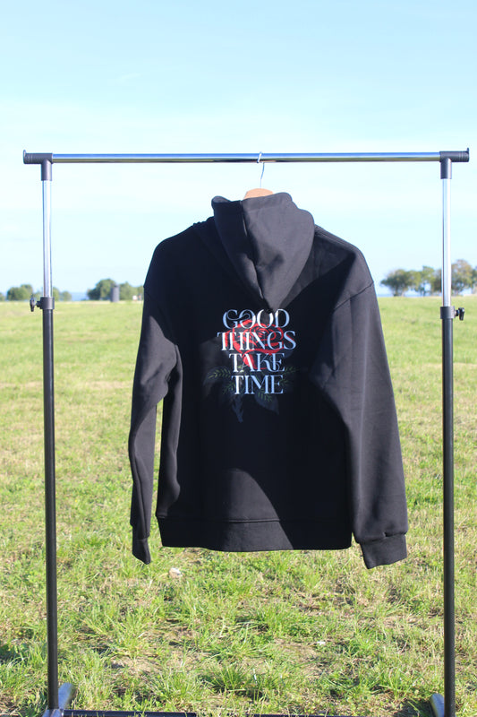 "Good Things Take Time" Winter Collection Hoodie